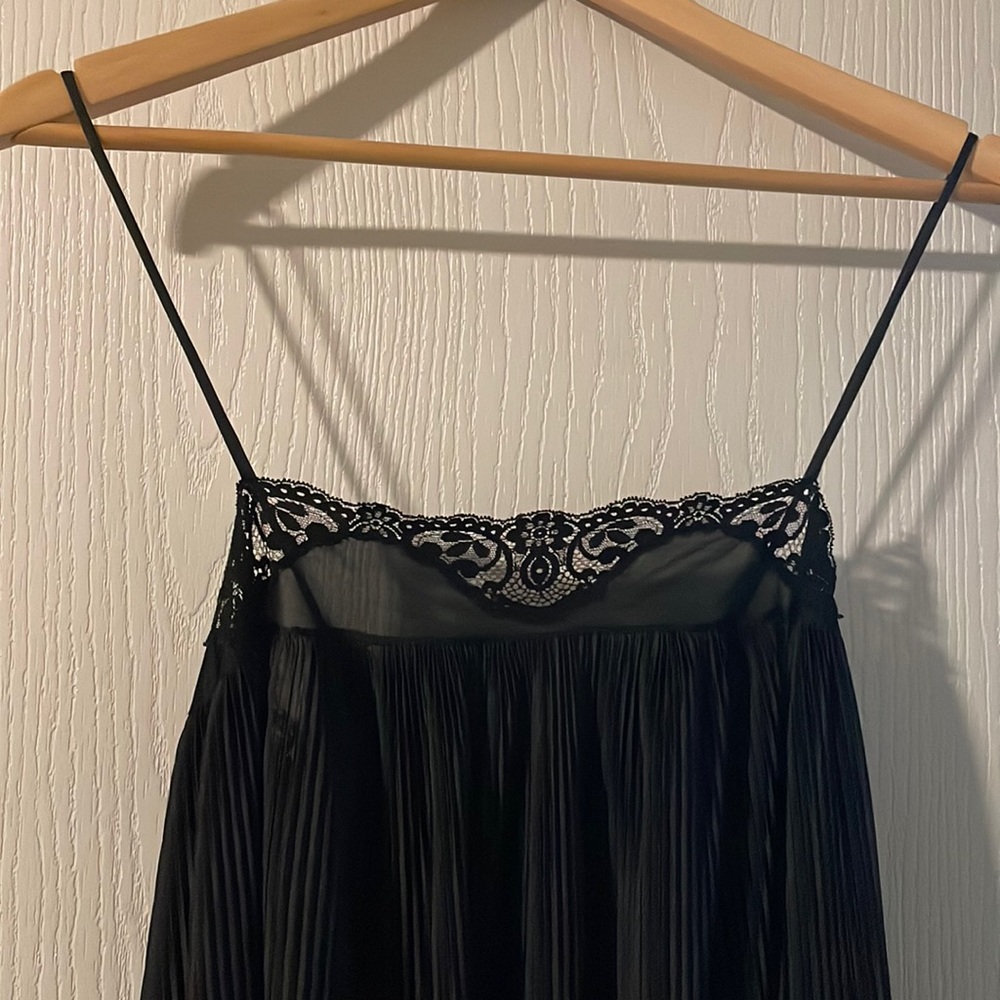 Vintage Lace trim Gown
